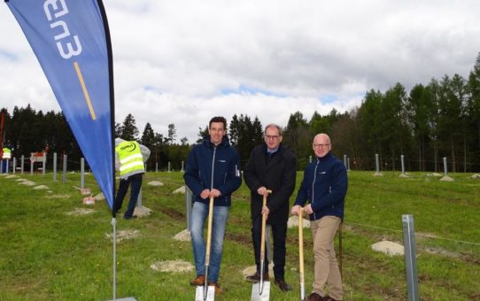 Spatenstich für zweiten Solarpark in Leibertingen