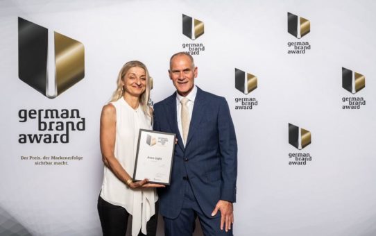 AURA LIGHT gewinnt German Brand Award 2019
