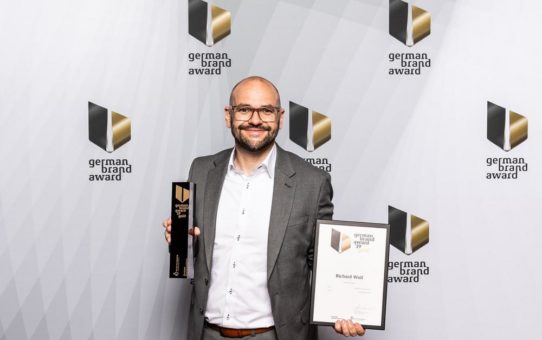 Richard Wolf erhält Auszeichnungen als "Digital Brand of the Year" beim German Brand Award 2019