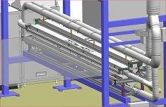 Weltweit einzigartig - 3,8 m breite WEKO-Pudersysteme an Folien-Extrusionsanlagen installiert