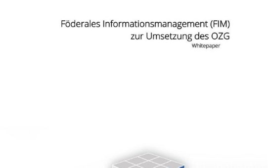 Föderales Informationsmanagement erleichtert Umsetzung des OZG