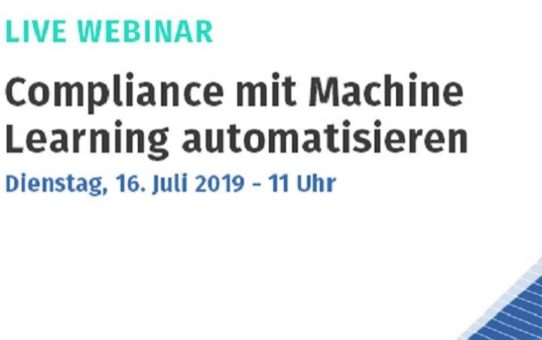 Live Webinar für IT- und Compliance Verantwortliche