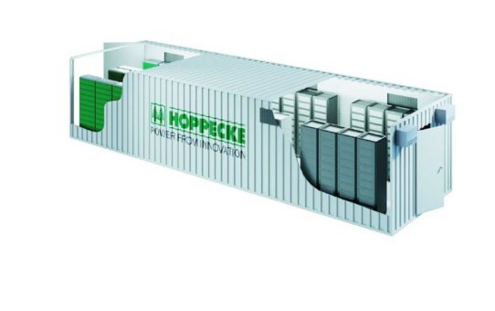 HOPPECKE baut ersten Hybrid-Großspeicher in Brilon-Hoppecke