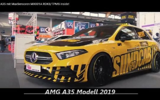 AMG A35 Model 2019 included MaxSensor MX001A RDKS/TPMS Sensor!