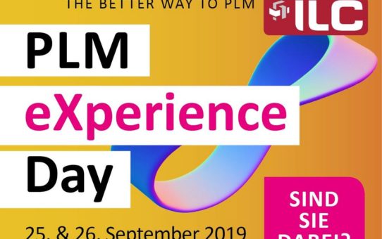 PLM eXperience Day am 25./26.09.2019 in Wiesbaden