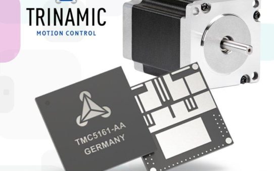 TMC5161: Hochkompakter und leistungsstarker cDriver™ IC