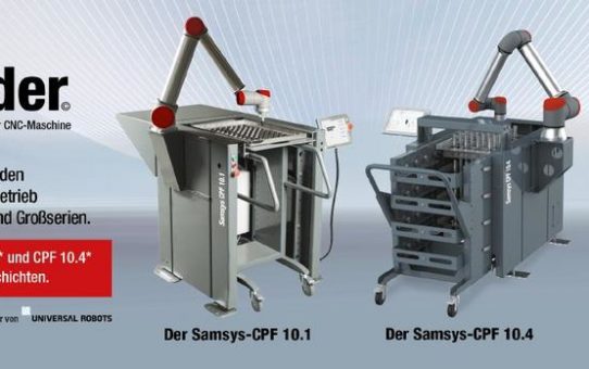 Der Samsys PartFeeder - Die intelligente Art der Automatisierung Ihrer CNC-Maschine