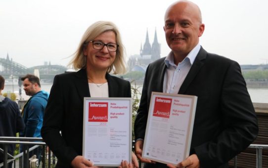 Tente gewinnt Interzum Award für Rollen und Räder