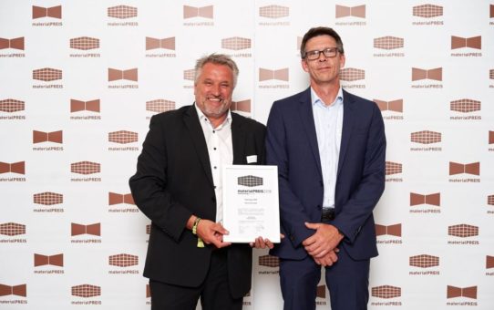 SWISS KRONO MAGNUMBOARD® OSB mit materialPREIS2018 ausgezeichnet