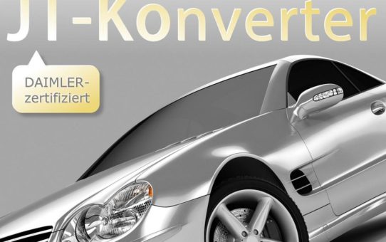 Zertifizierter JT-Konverter für Daimler-Zulieferer