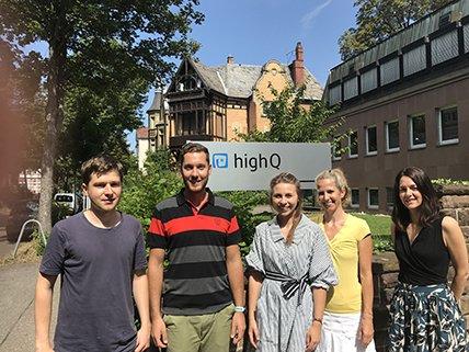 highQ gewinnt neue Talente und verstärkt sein Team in fünf Bereichen / neue Büros für die Hamburger Niederlassung