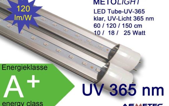 LED UV Licht zur Härtung und Polymerisation von UV-sensiblen Produkten