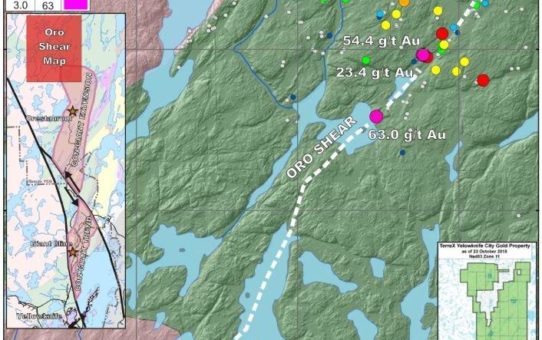 TerraX stößt auf sehr hohe Goldgehalte in Trendverlängerung und Sibanye-Stillwater schließt Regulus Transaktion ab