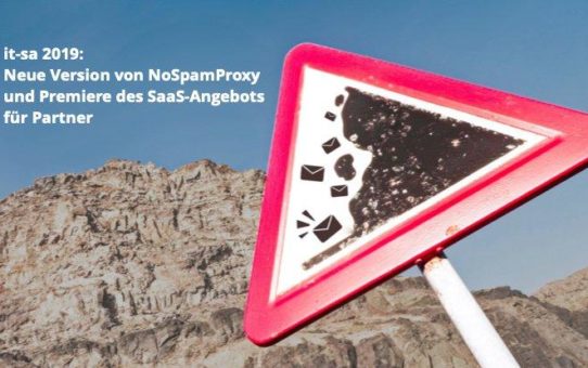 it-sa: Net at Work zeigt neue NoSpamProxy-Version und Premium Managed Service für Mail Security