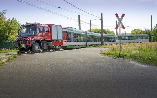 Neuer Hilfszug für Magdeburger Verkehrsbetriebe (MVB)