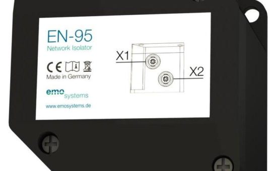 EMOSAFE EN-95 Netzwerkisolator für Schienenfahrzeuge