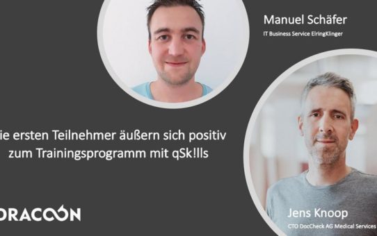 DRACOON startet erfolgreich Trainingsprogramm mit qSk!lls