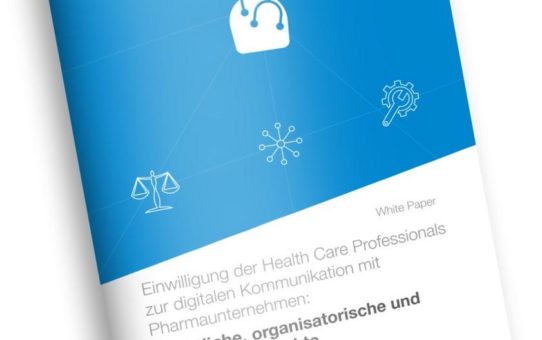 Whitepaper beschreibt Best Practices nach GDPR zur Einholung von Consent für Pharmaunternehmen