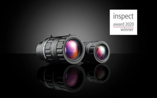 Edmund Optics® gewinnt zum vierten Mal in Folge den inspect Award – dritter Platz für neue CA-Objektivserie