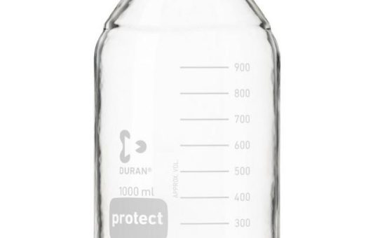 Für mehr Sicherheit im Labor: Die beschichteten DURAN® Protect Laborglasflaschen