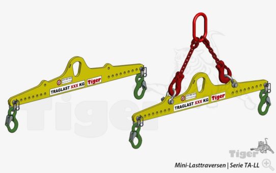 Flexible Mini-Lasttraversen für Kleinlasten - Tiger® Serie TA-LL