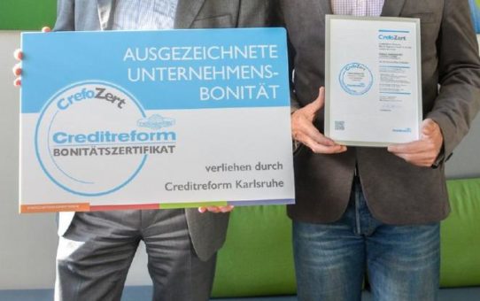 Bonitätszertifikat "Crefozert" für Asseco Solutions erneut verlängert