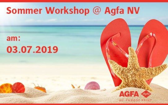 Sommer Workshop @ Agfa NV