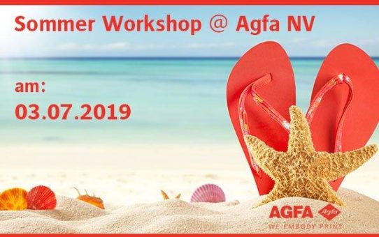Sommer Workshop @ Agfa NV
