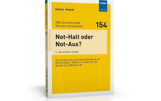 Darstellung der Schutzfunktionen Not-Halt und Not-Aus