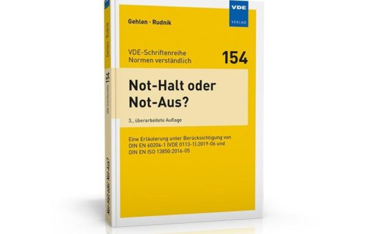 Darstellung der Schutzfunktionen Not-Halt und Not-Aus