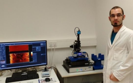 Untersuchung von kohlenstoffbasierten Nanopartikeln (aus Graphenschichten) mit dem JPK NanoWizard® ULTRA Speed Rasterkraftmikroskop an der Freien Universität Berlin