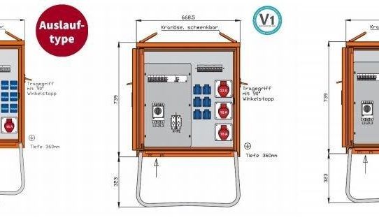 V1 oder R1? Mit WALTHER Baustromverteiler die neuen Anforderungen der VDE 0100-704 flexibel erfüllen