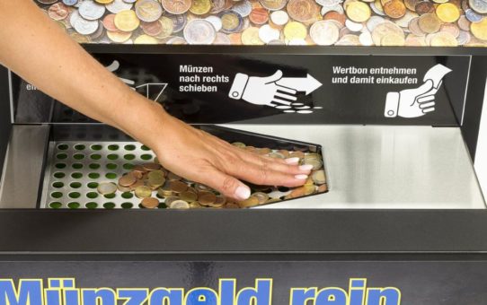 Spart Zeit und Kosten im Handel: Automatisierte Notenabschöpfung und Münzenrecycling