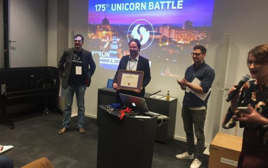 gate-Startup OmegaLambdaTec gewinnt 175. Unicorn Battle