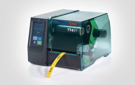 Kompakter Thermotransferdrucker setzt neue Maßstäbe bei der intuitiven Bedienung