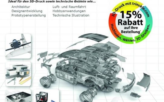 Bedienungsfreundliches CAD-Design und 3D-Druck mit ViaCAD 10