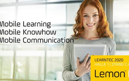 Lemon® auf der LEARNTEC 2020 in Karlsruhe