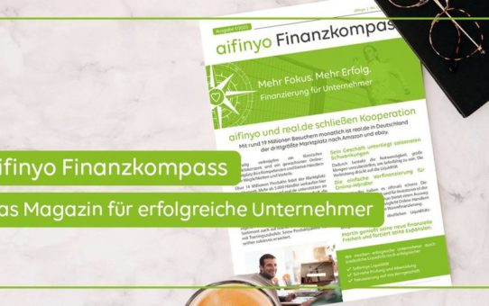 aifinyo Finanzkompass 01/2020: Lesen Sie jetzt die neuesten Tipps für erfolgreiche Unternehmer!