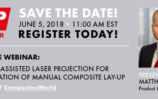 LAP präsentiert Webinar: Schneller zur Laserprojektion - so reduzieren Sie Rüstzeiten in der Composite-Fertigung