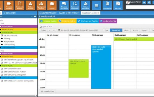 Softwarebasiertes Audit-Management im QM-Pilot