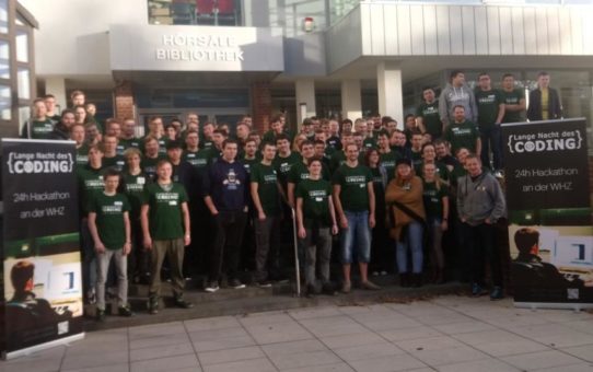 Dritter 24-Stunden-Hackathon an der Westsächsischen Hochschule Zwickau mit Teilnehmerrekord