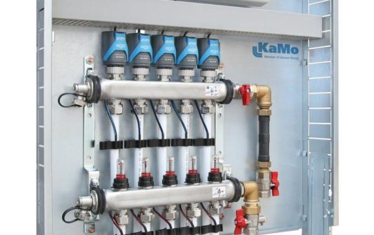 KaMo Verteilerstation bietet vollautomatischen hydraulischen Abgleich