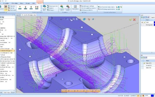 BobCAD-CAM - Hocheffizientes Fräsen durch adaptive Werkzeugwegstrategien