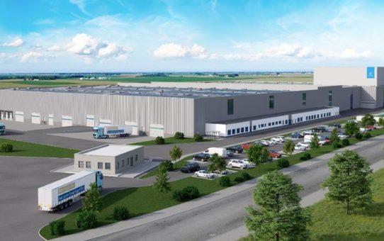 Grundsteinlegung in Rotenburg: Innovatives Logistikcenter von thyssenkrupp Materials Services soll Mitte 2021 eröffnen