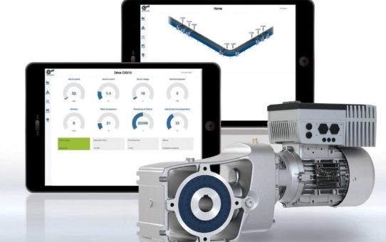 Intelligente Lösungen, Industriegetriebe, Antriebselektronik und IE5+ Motoren mit hoher Effizienz