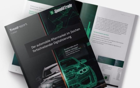 Speed4Trade gibt neuen Trendreport mit Praxisempfehlungen für digitalen Kfz-Aftermarket heraus