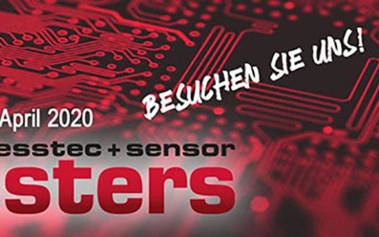 Wir sind auf der messtec + sensor masters 2020
