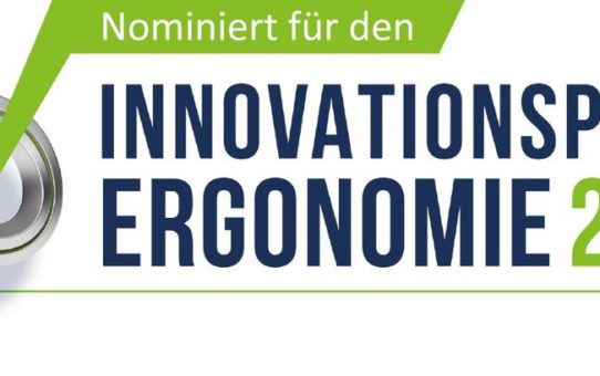 NeoLog für „Innovationspreis Ergonomie“ nominiert