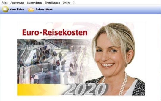 Euro-Reisekosten 2020 von TaskX deckt die neuen Verpflegungspauschalen für Inlandsreisen ab und vereinfacht die Reisekostenabrechnung