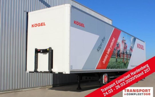 Kögel stellt auf der Transport Compleet Hardenberg 2020 aus